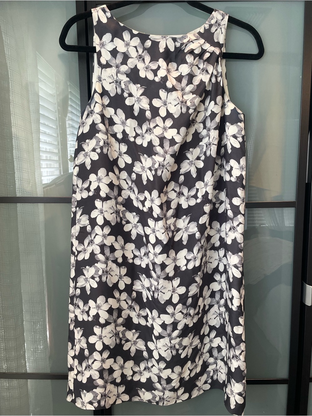 kate spade Black and White Floral Mini Dress